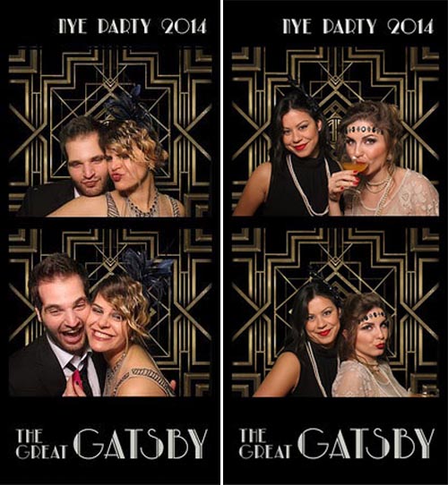 happy people gatsby party